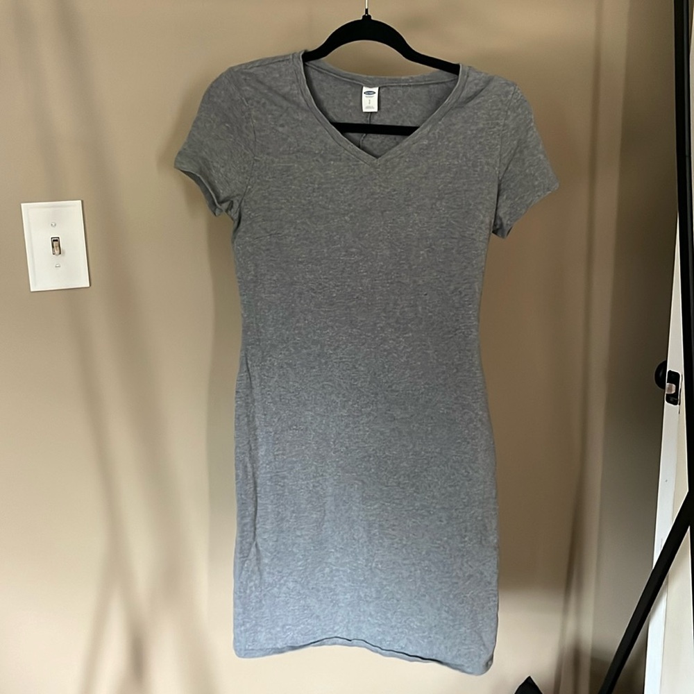 Grey old navy bodycon dress